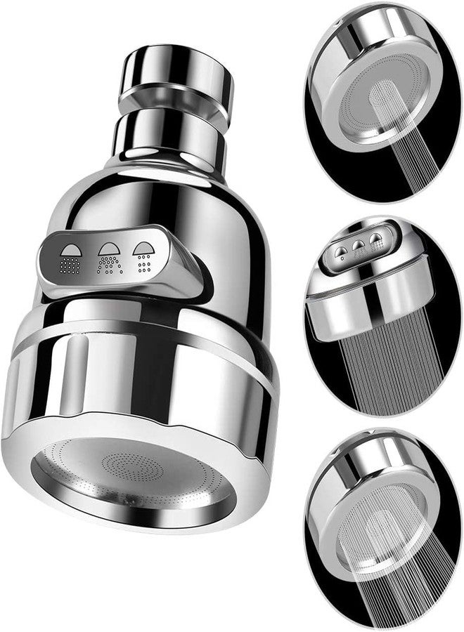 KPNG Turbo Flex 360 Flexible Water Saving Nozzle Faucet Sprayer Water Extender for Easy Clean Sink, Bathroom, Rinsing Fruits, Etc, Water Faucet Kitchen Tap Pack of-1 - Image 1
